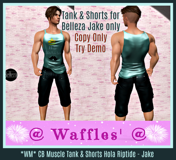 *WM* CB Muscle Tank & Shorts Hola Riptide - Jake