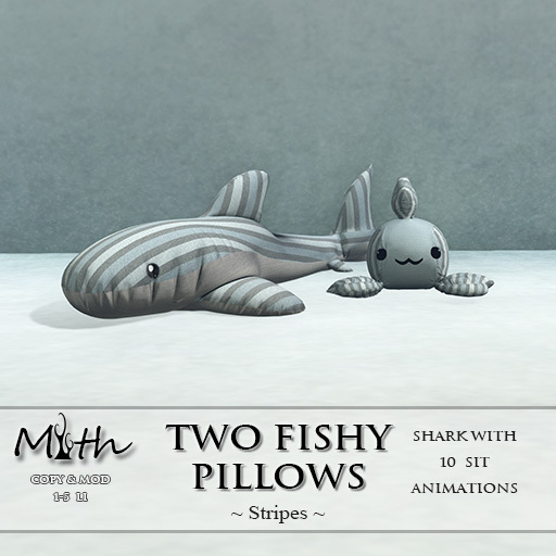 Myth - Fishy Pillows - Stripes