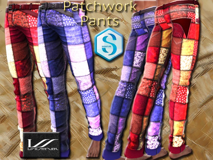 Patchwork Pants Signature