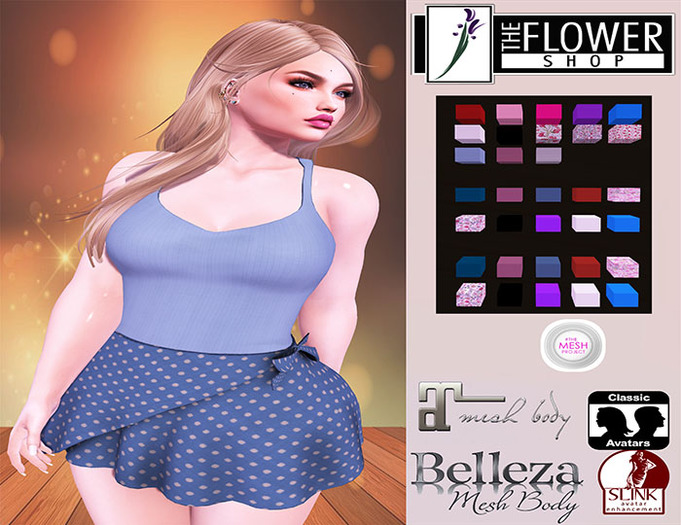 .:F.S Paty top e skirt .: