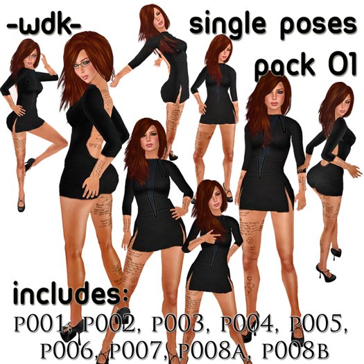 -WDK- Single poses pack 01 (boxed)