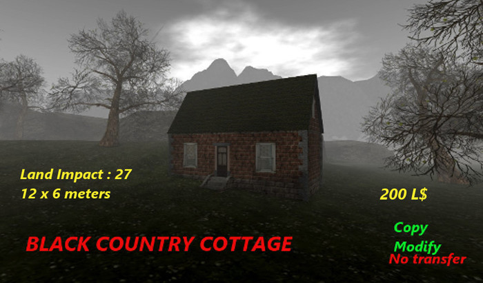 Black Country Cottage boxed