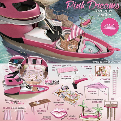 Astralia - Pink Dreams Inflatable mouth