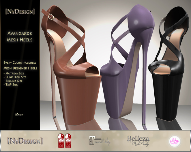 [NyDesign] DEMO Avangarde Heels - ALL