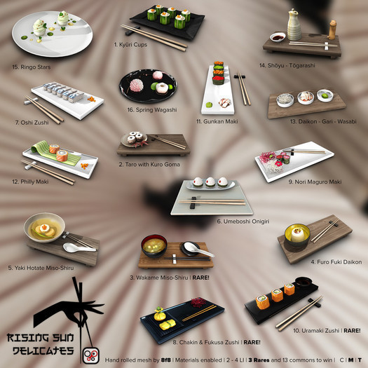 11 - 8f8 - Rising Sun Delicates - Gunkan Maki