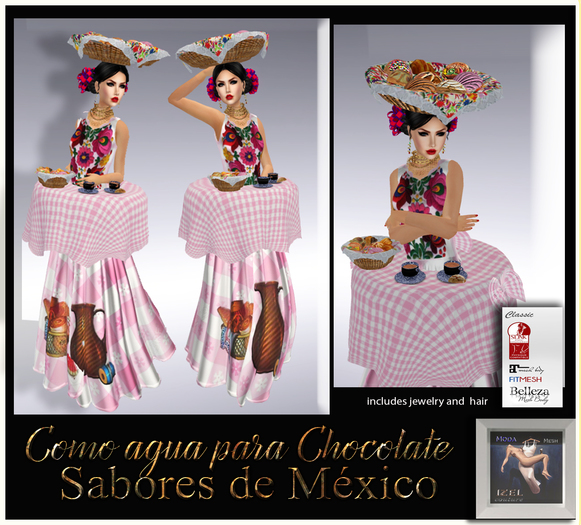 IzelCouture Como agua para chocolate