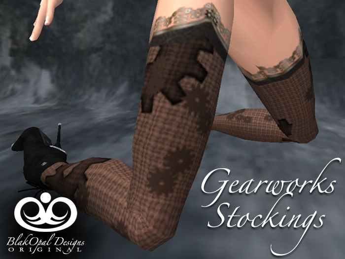 Gearworks Stockings - Black