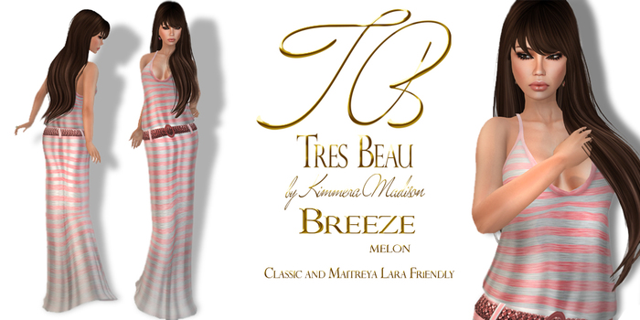 Tres Beau "Breeze", Melon BOXED