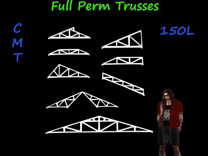 Full Perm Trusses By Eternal Breedables & Tiny Builds