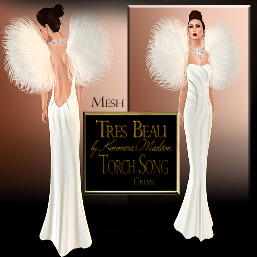Tres Beau "Torch Song" Creme BOXED