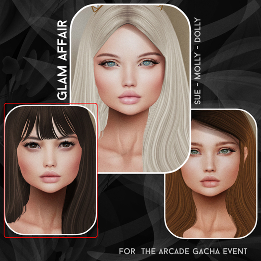 Glam Affair - Molly - Catwa Mesh Head Applier - India