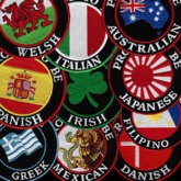~WD~ Biker Patches Countries 2