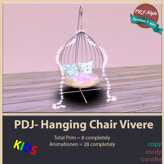PDJ-Hanging Chair Vivere KIDS Box