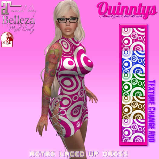 Retro Laced Up dress  {Quinnty's}  ADD TO  UNPACK