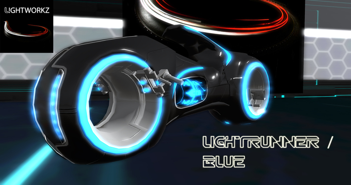 L!GHTWORKZ Lightrunner Blue
