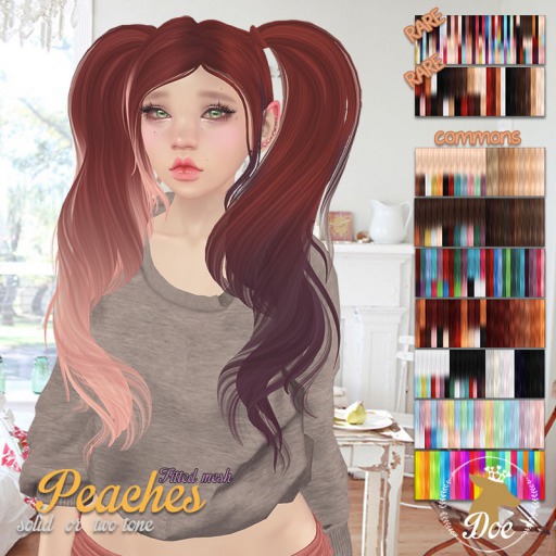 Doe: Peaches (solid) - Pastels