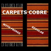 Mexican carpets Cobre - pack of 2