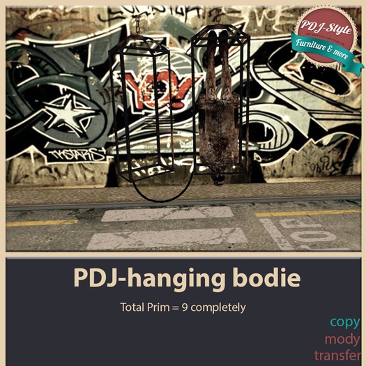 **PDJ-hanging bodie**