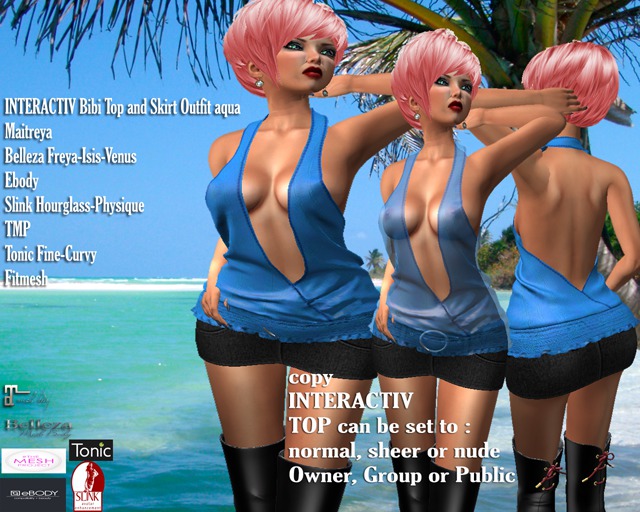 Interactiv Bibi Outfit aqua