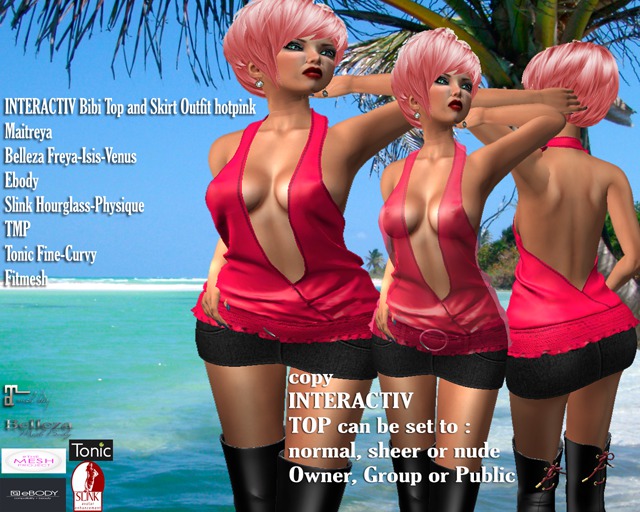 Interactiv Bibi Outfit hotpink