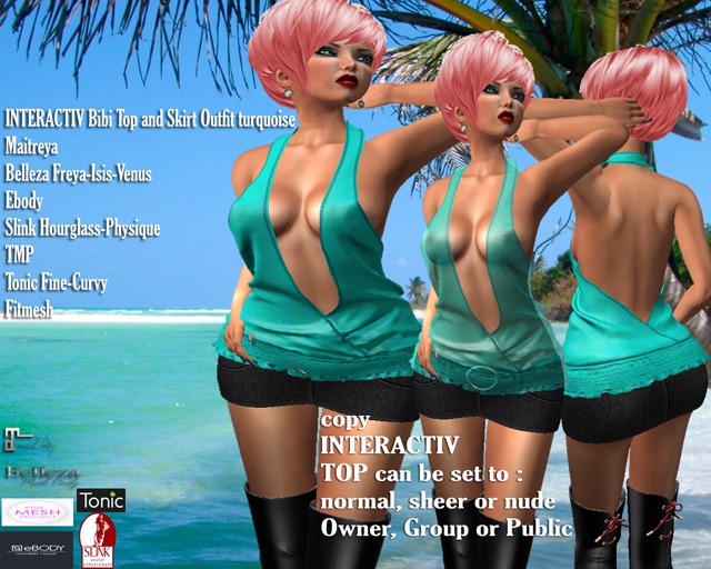 Interactiv Bibi Outfit turquoise