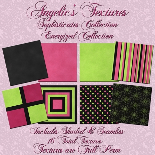 [Angelic's Textures] Sophisticated Collection Energized