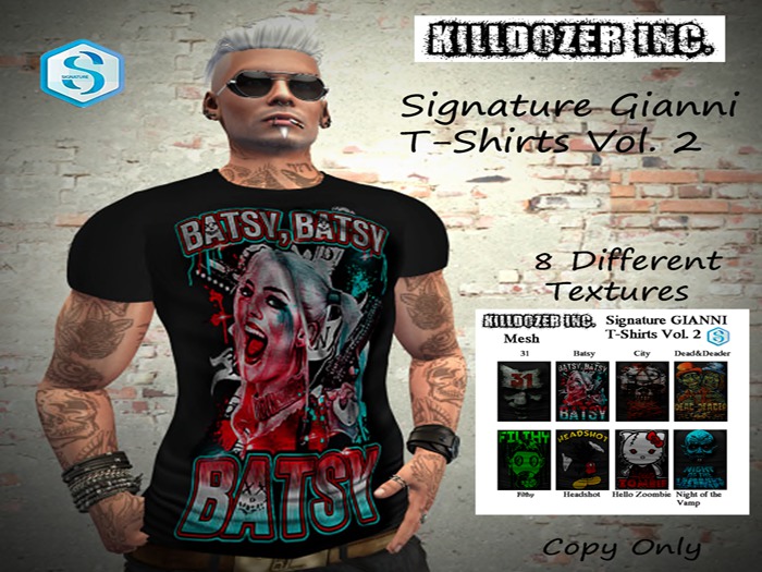Killdozer Signature Gianni T-Shirts Vol 2