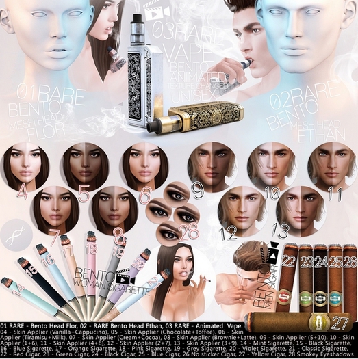 04 HUD_Genesis_Lab_Skin_FLOR - SET 1 (Vanilla+Cappucino)