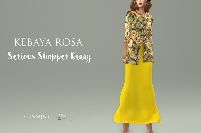Serious Shopper Diary : KEBAYA ROSA - MAITREYA