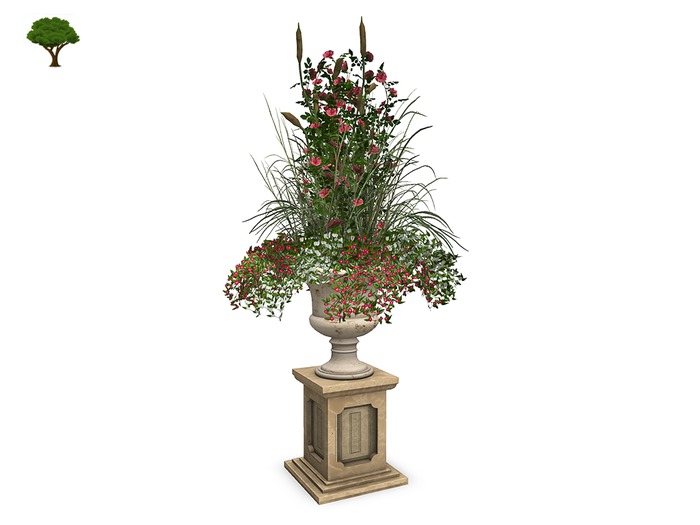 ~ xantes ~ Mesh Flowers Creation Rosalie 02 (wear to unpack)BOX