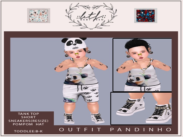 ::BTF::Outfit Pandinho