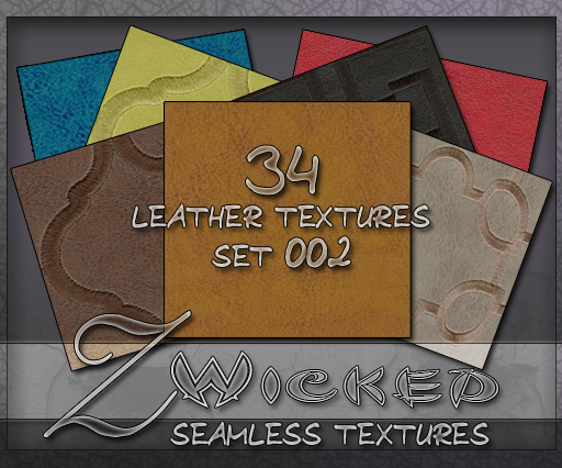 SZ - Seamless Leather Textures Set 02