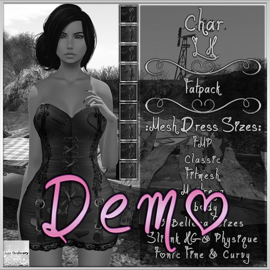 Char Dress LH Demo