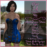 Char Dress LH Navy