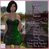 Char Dress LH Emerald