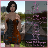 Char Dress LH Brown