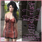 Char Dress LM Reds