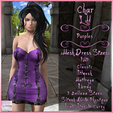 Char Dress LM Purples