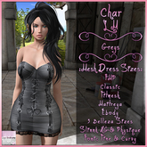 Char Dress LM Greys