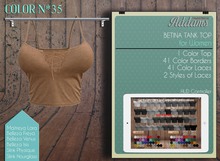 Addams "Betina" Mesh V-Neck Top for Maitreya, Belleza, Slink #35