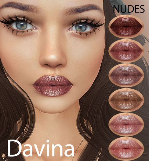 ::Modish:: Davina -Nudes [Catwa] LipsSet