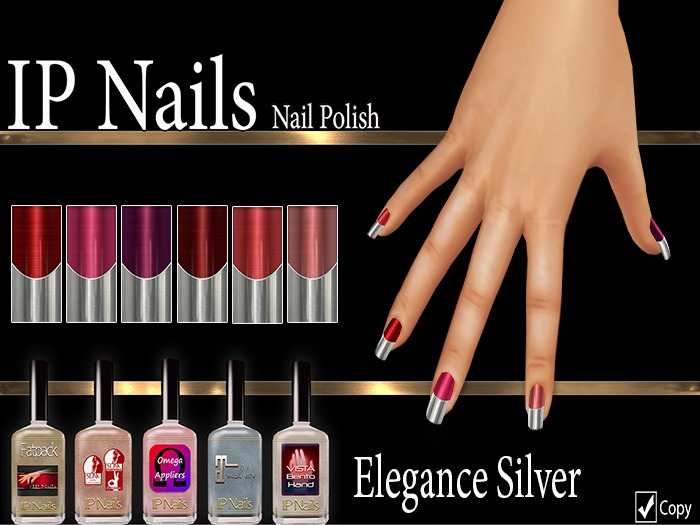 IP Nails Elegance Silver Fatpack