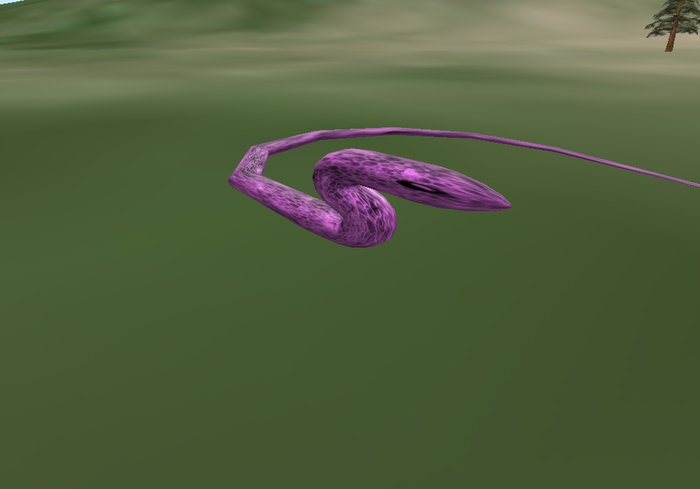 Crawling Snake slithers over your property