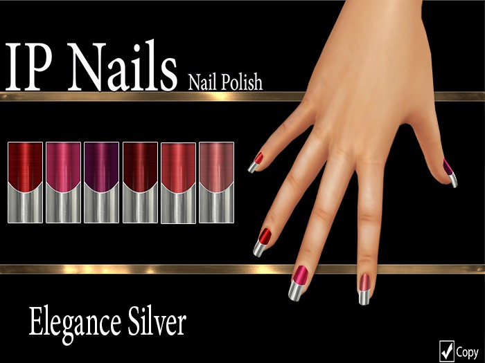 IP Nails Elegance Silver Maitreya/Bento Hands