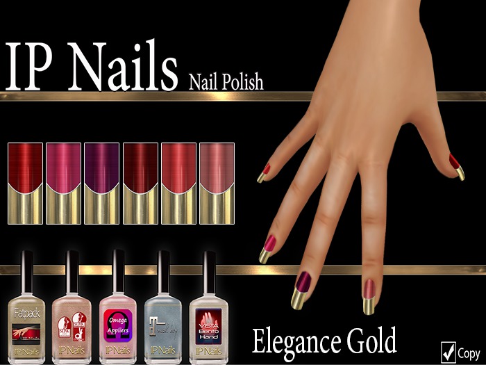 IP Nails Elegance Gold Fatpack