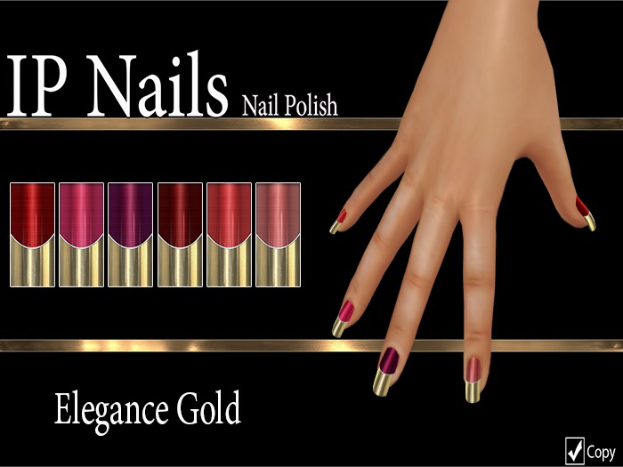 IP Nails Elegance Gold Maitreya/Bento Hands