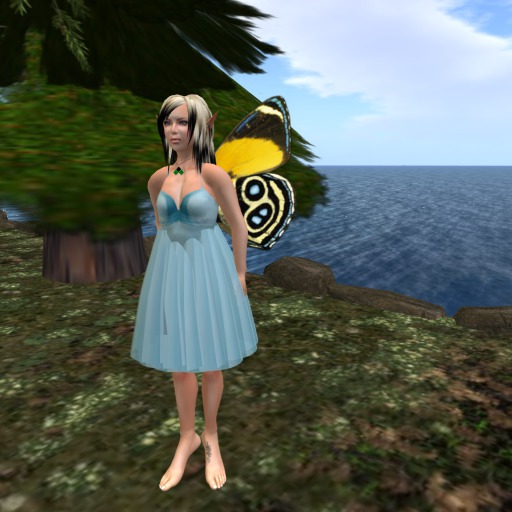 YellowBlueWhite Butterfly Wings V0.0