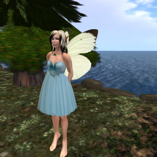 White Blacktip Butterfly Wings V0.0
