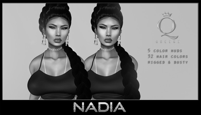 {H} Nadia (Rigged Mesh Hair) DEMO