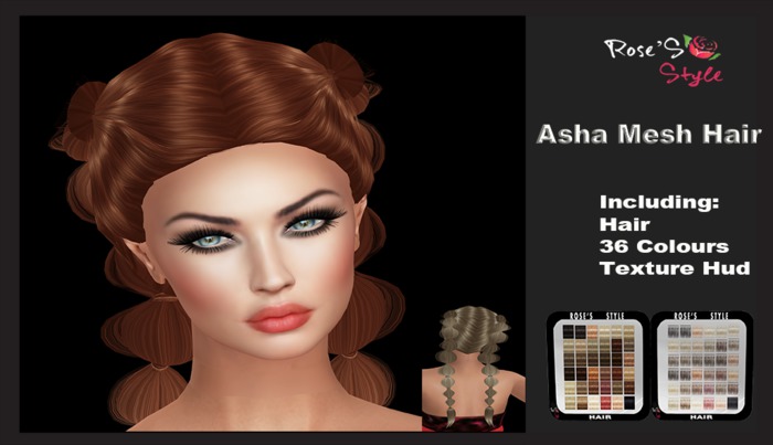 ROSE'S STYLE Asha Mesh Hair